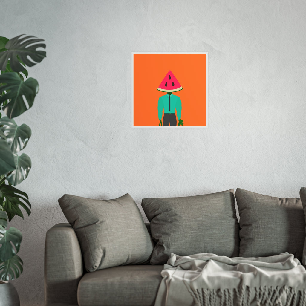 MelonMan | Satin Poster