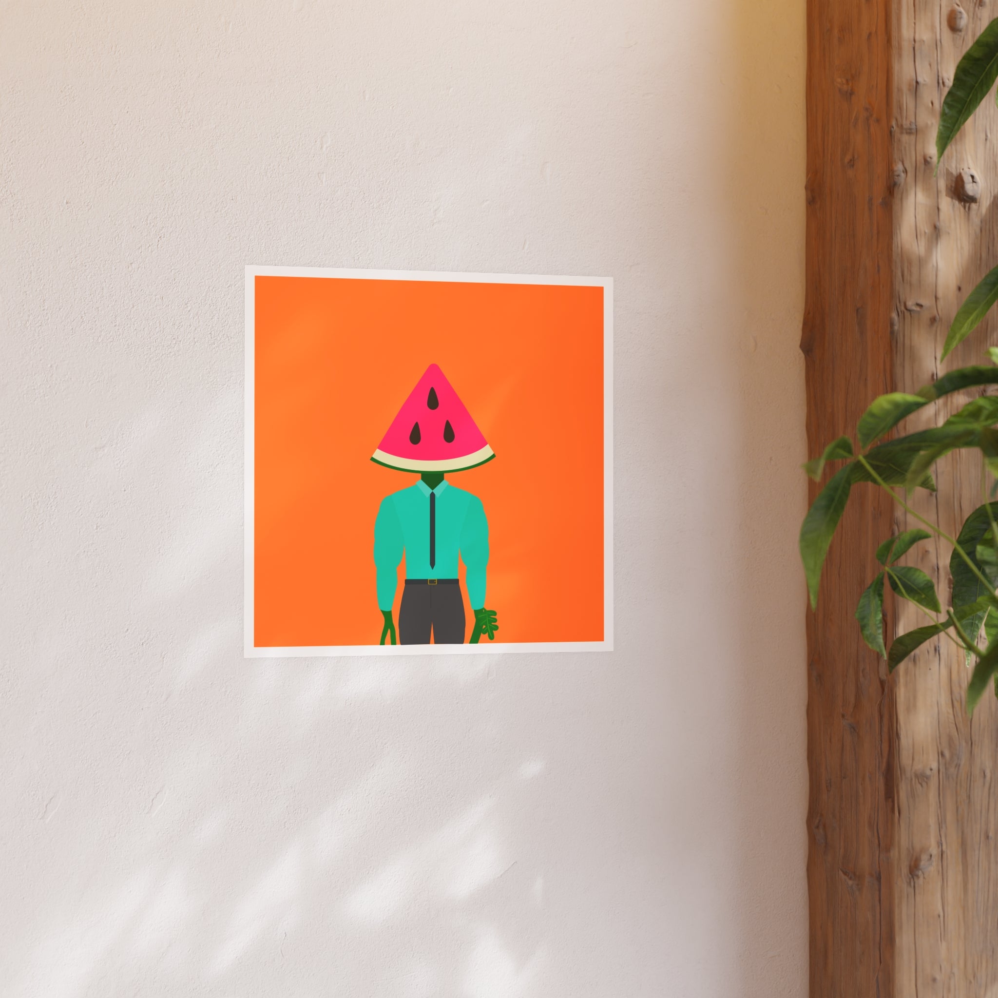 MelonMan | Satin Poster