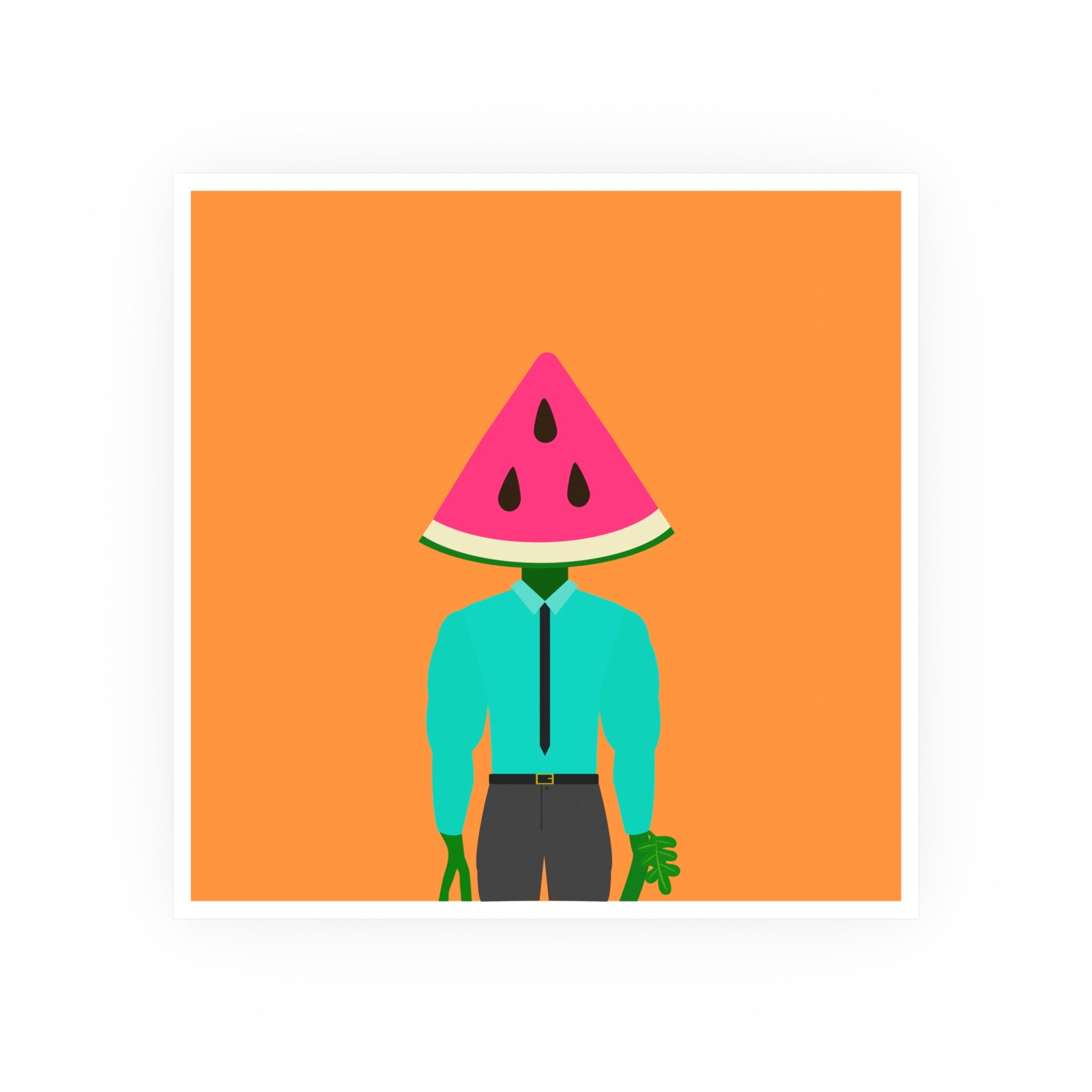 MelonMan | Satin Poster