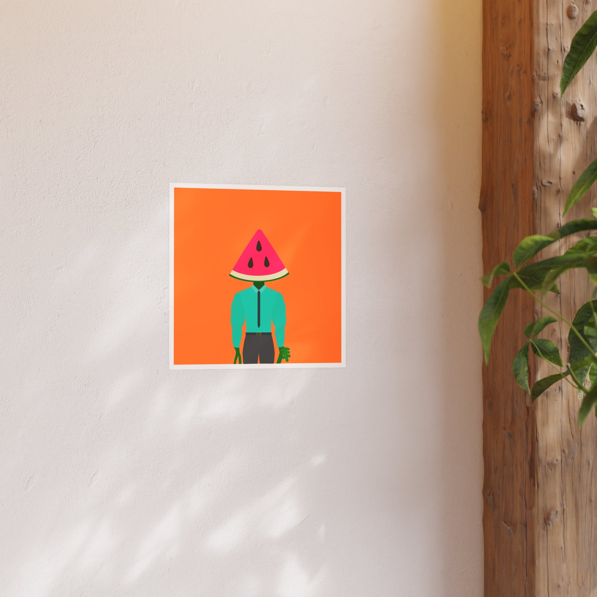 MelonMan | Satin Poster