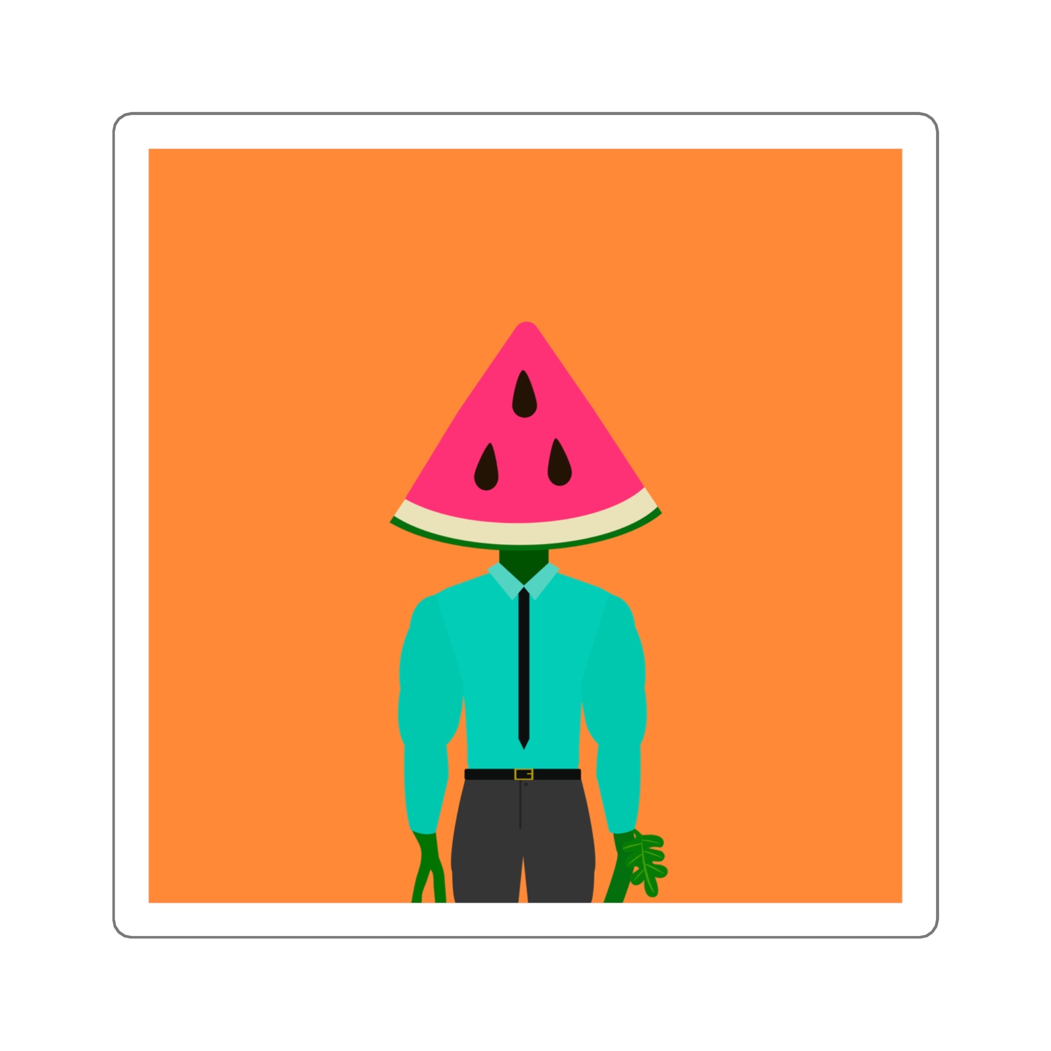 MelonMan | Square Sticker