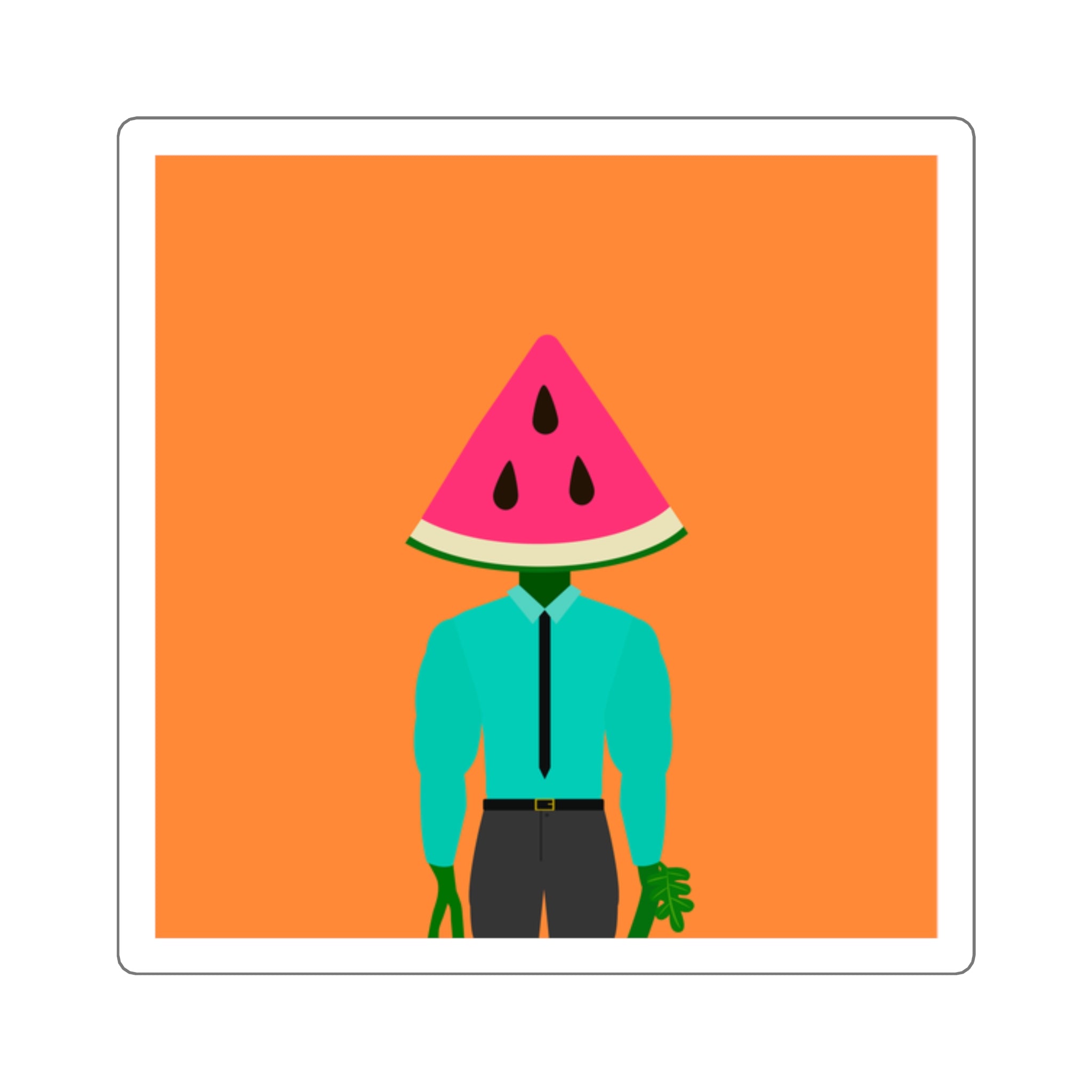 MelonMan | Square Sticker
