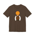 OrangeDude Graphic Tee — Whimsical Minimalist Fruit Character T‑Shirt