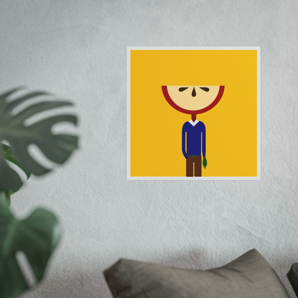AppleGuy | Satin Poster