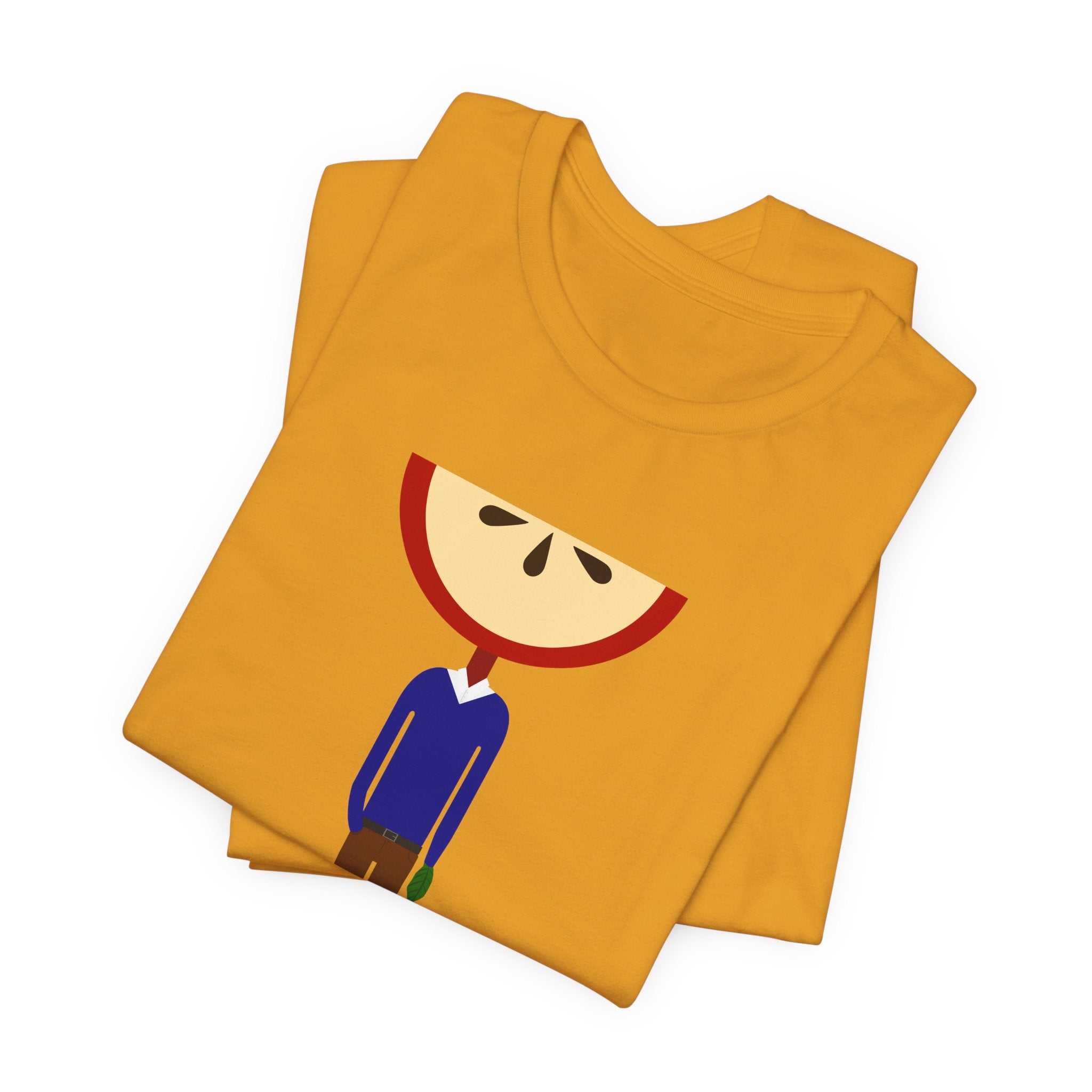 AppleGuy Graphic Tee — Whimsical Character T‑Shirt
