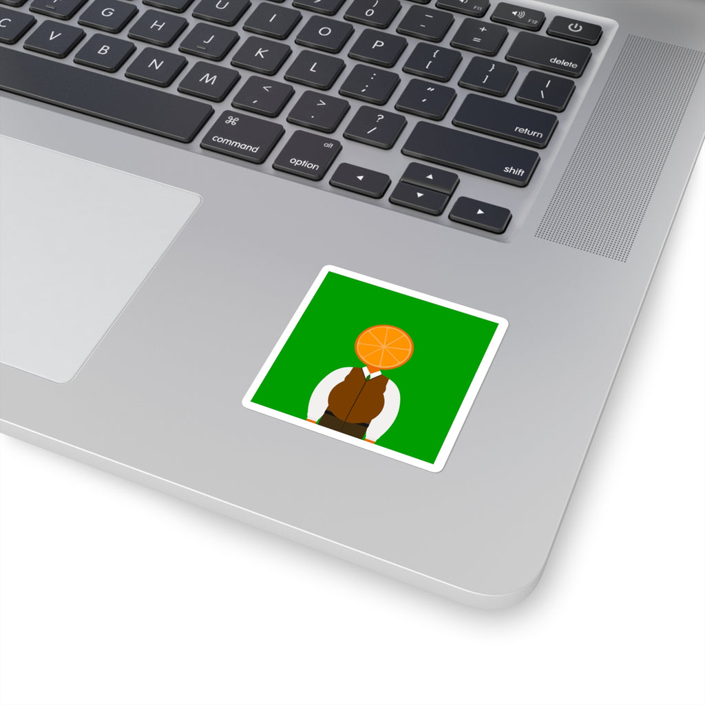 OrangeMan | Square Sticker