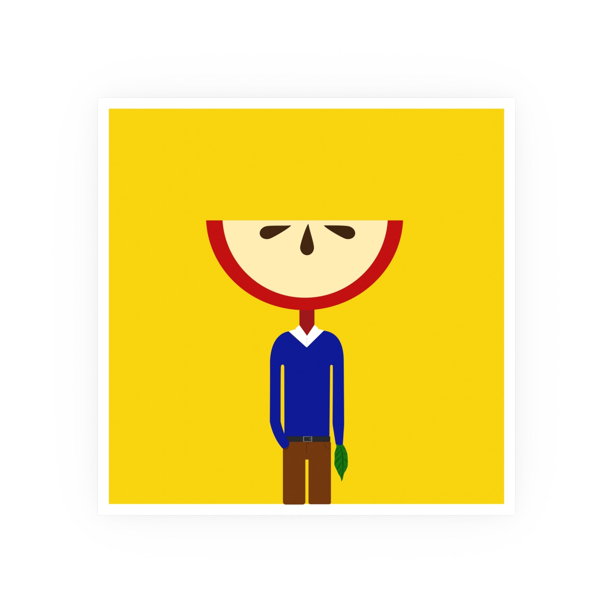 AppleGuy | Satin Poster