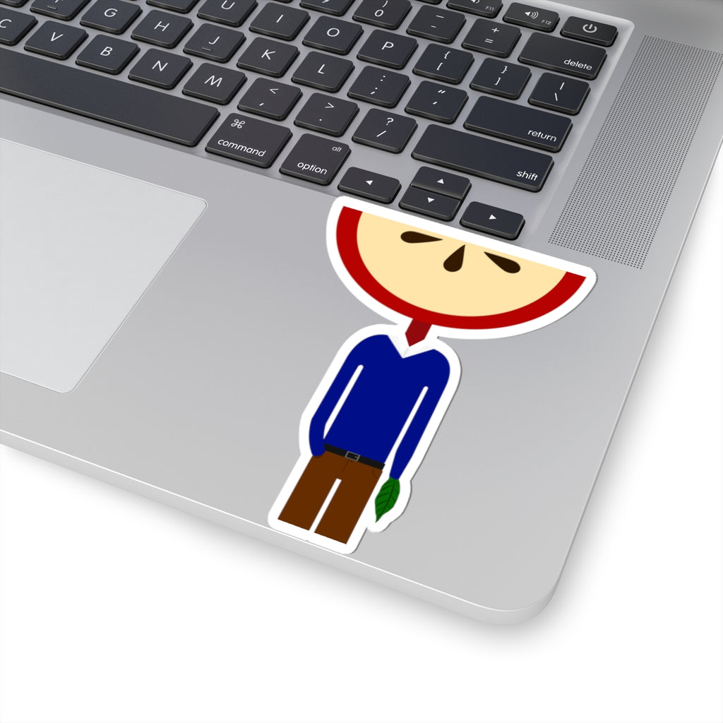 AppleGuy Character | Kiss-Cut Sticker