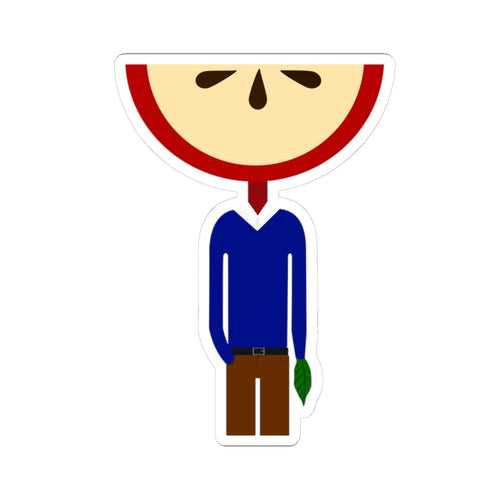 AppleGuy Character | Kiss-Cut Sticker