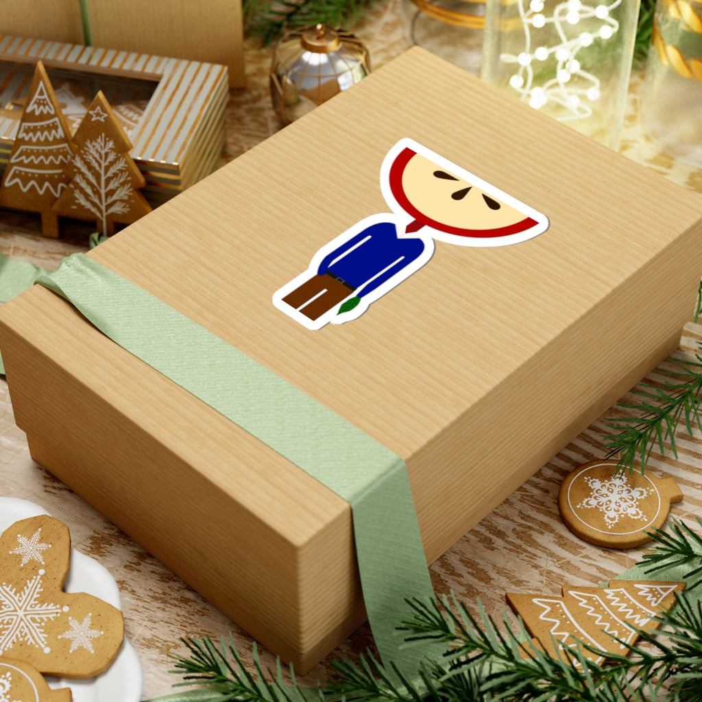 AppleGuy Character | Kiss-Cut Sticker