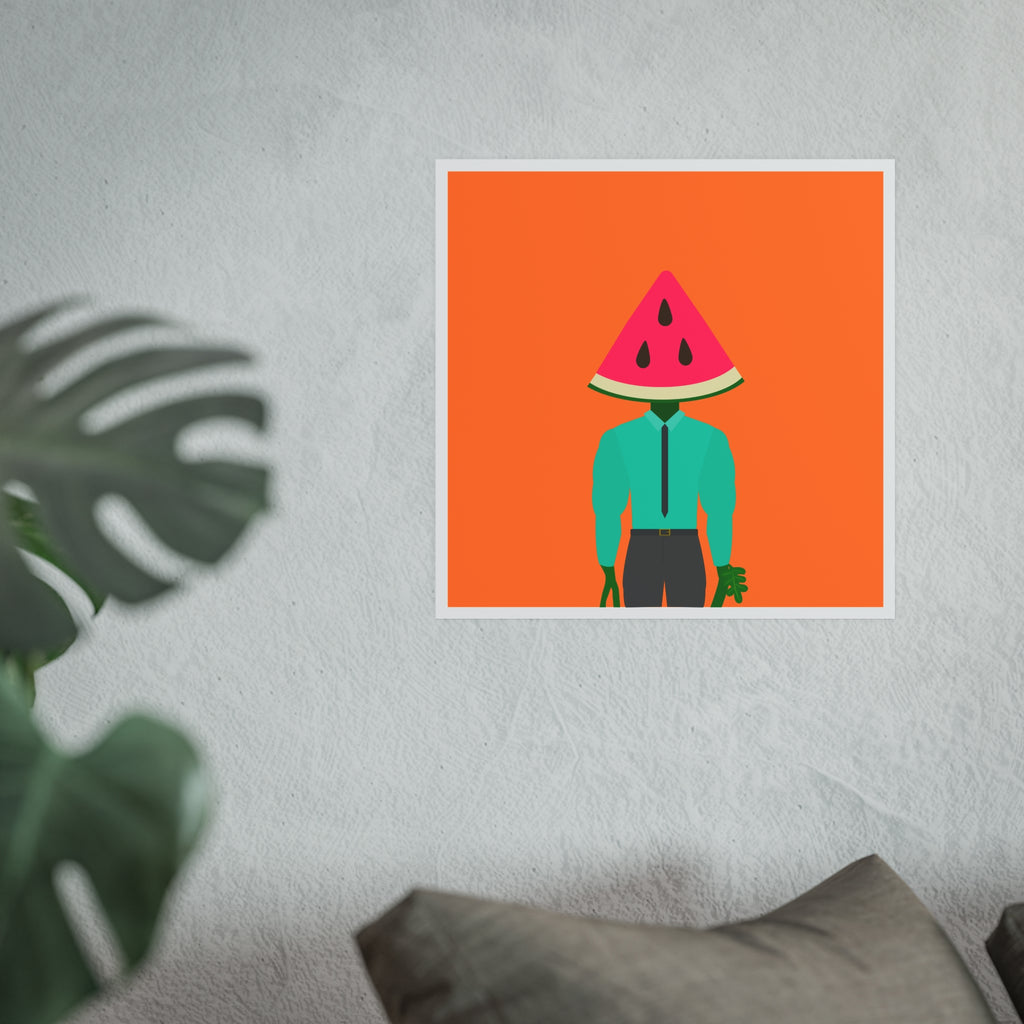 MelonMan | Satin Poster