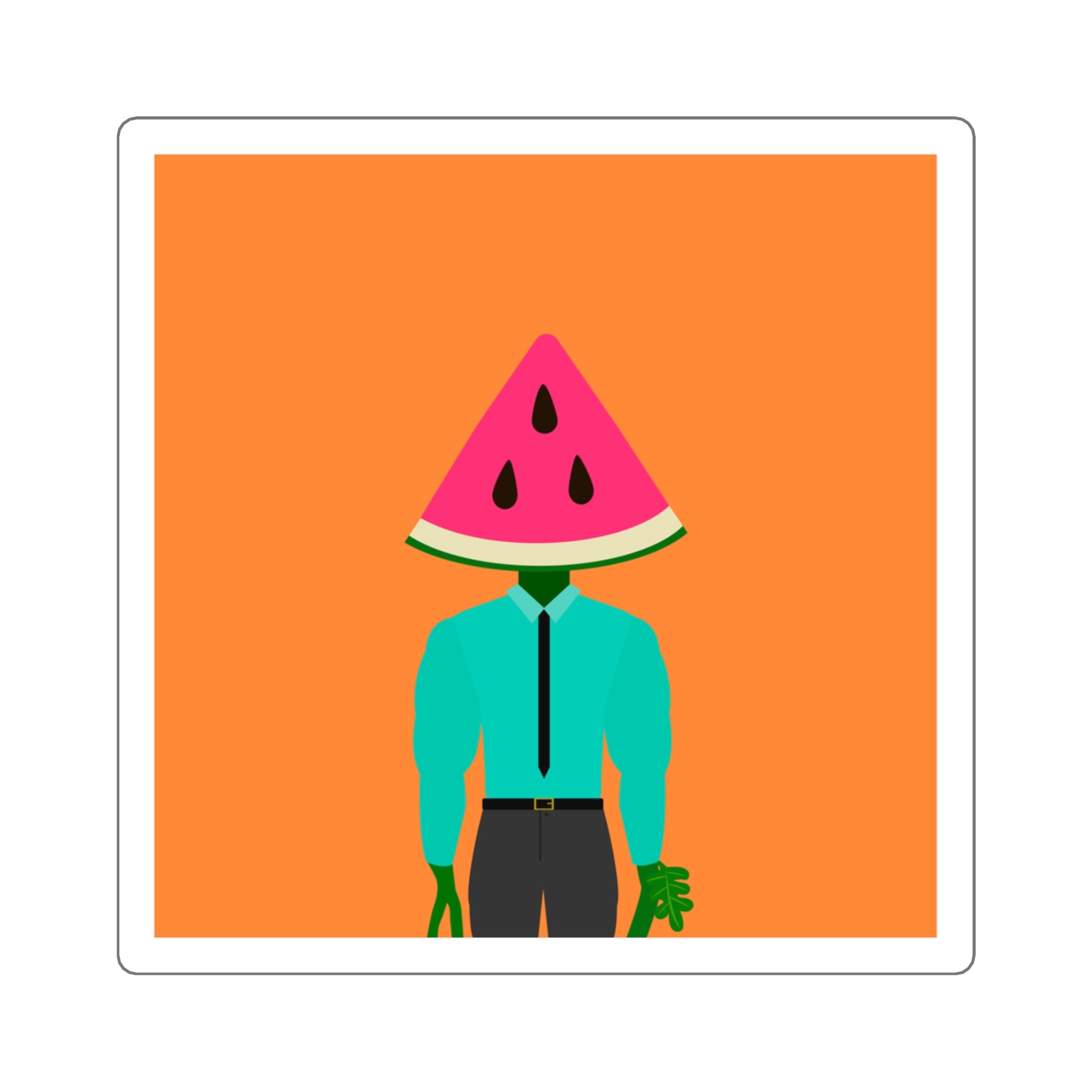 MelonMan | Square Sticker