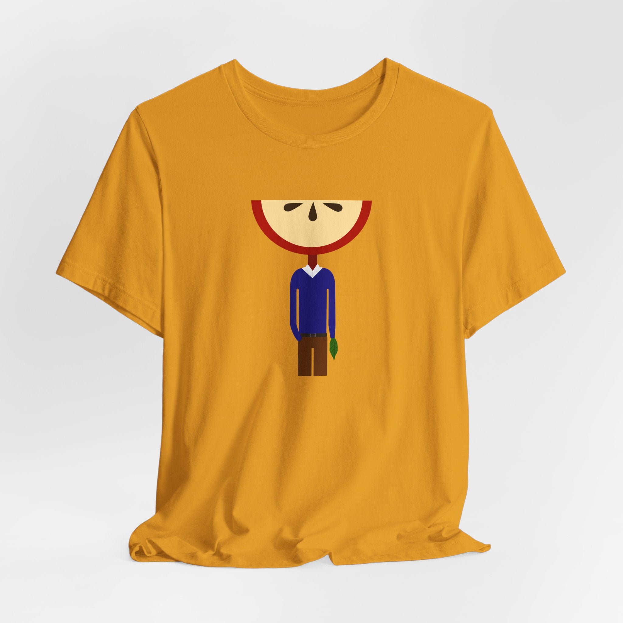 AppleGuy Graphic Tee — Whimsical Character T‑Shirt