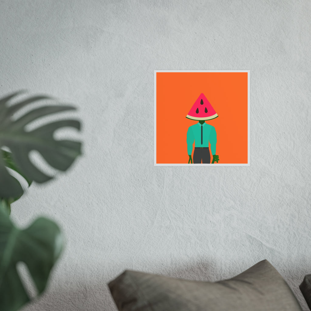 MelonMan | Satin Poster