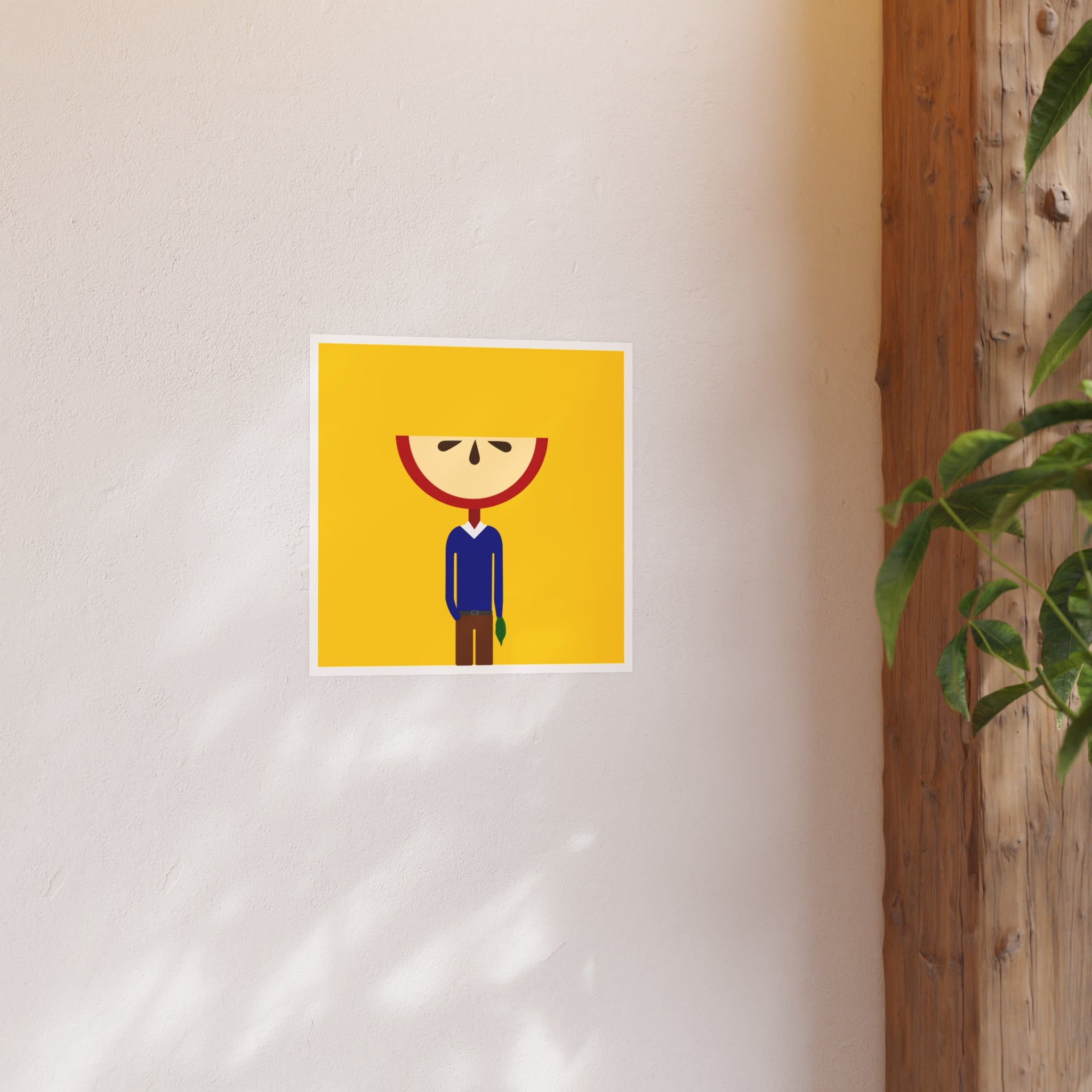AppleGuy | Satin Poster