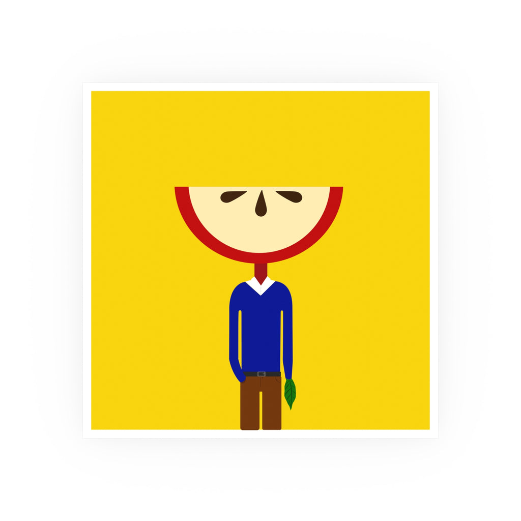 AppleGuy | Satin Poster