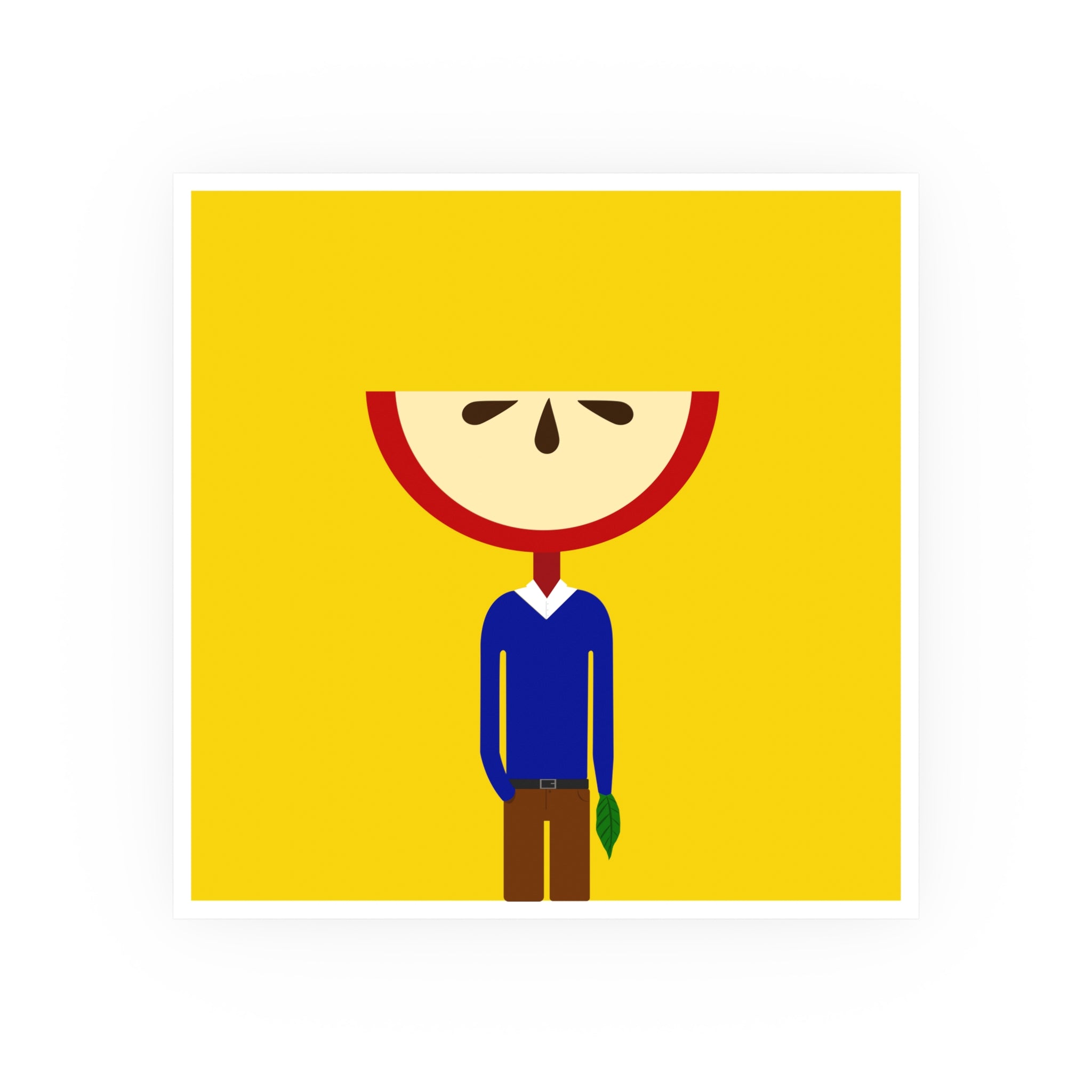 AppleGuy | Satin Poster