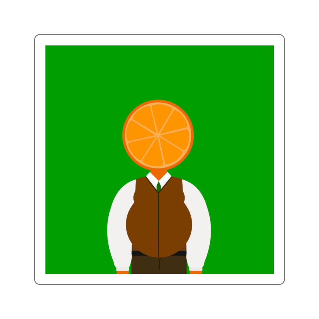 OrangeMan | Square Sticker