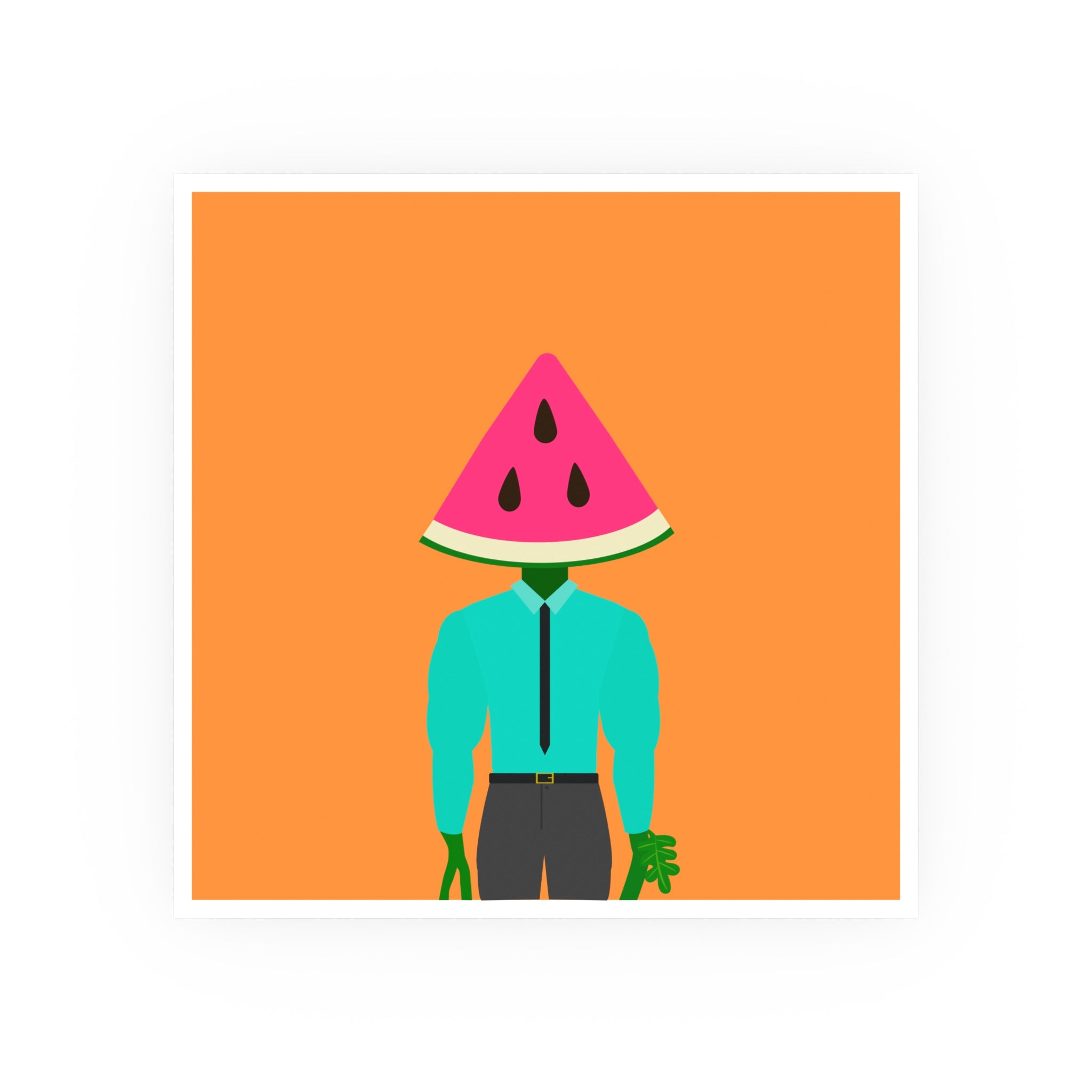 MelonMan | Satin Poster