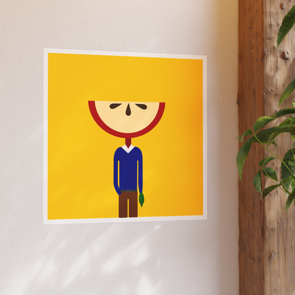 AppleGuy | Satin Poster