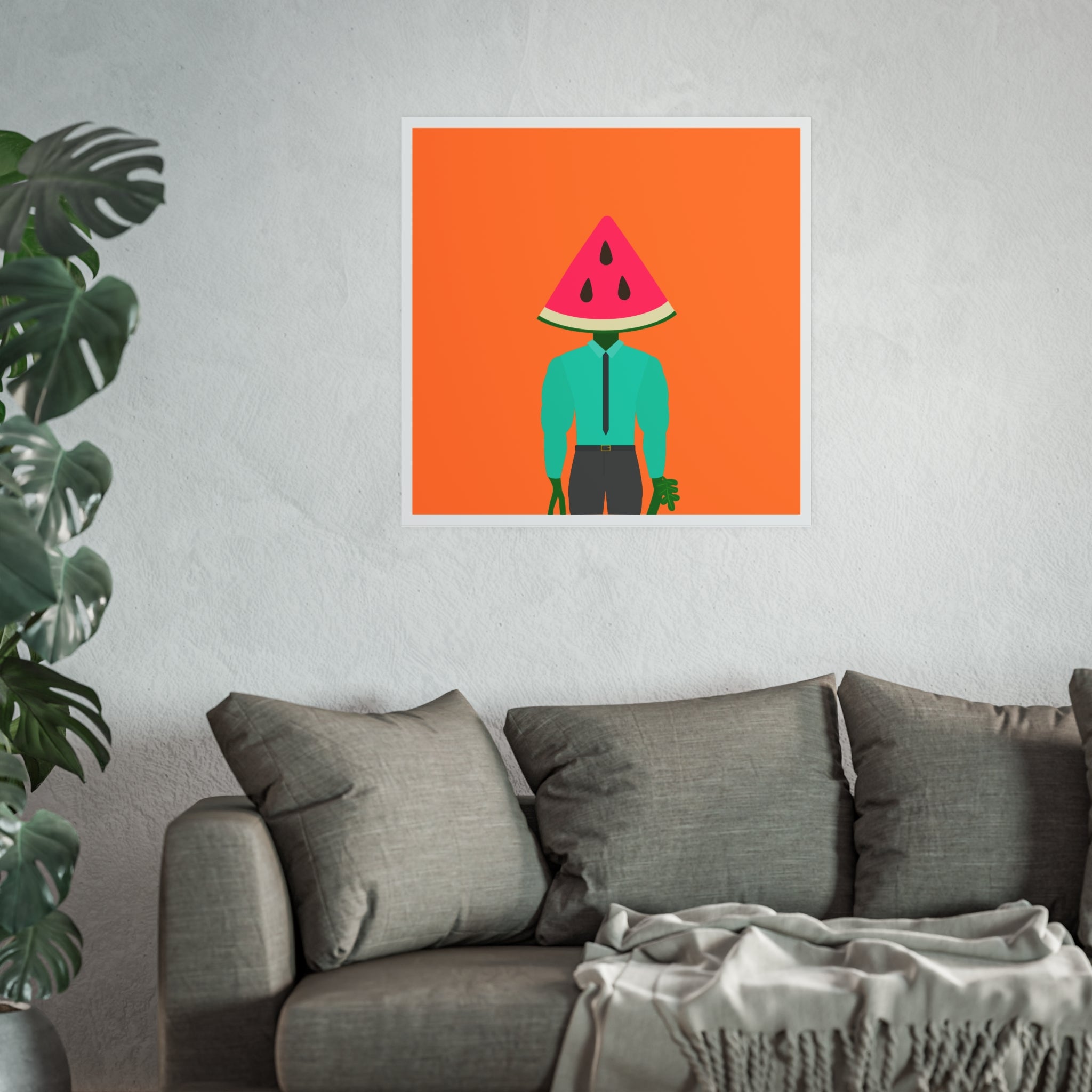 MelonMan | Satin Poster