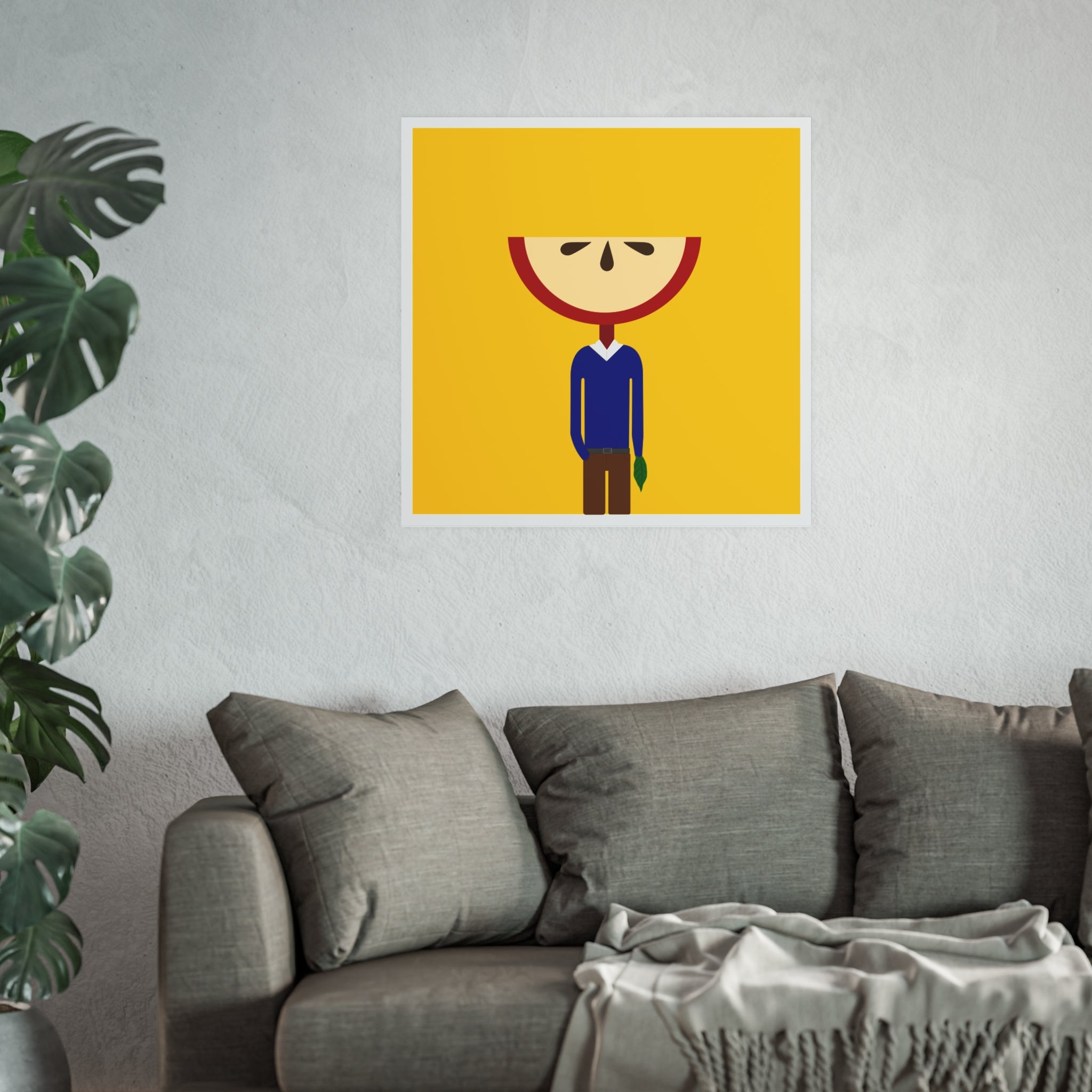 AppleGuy | Satin Poster
