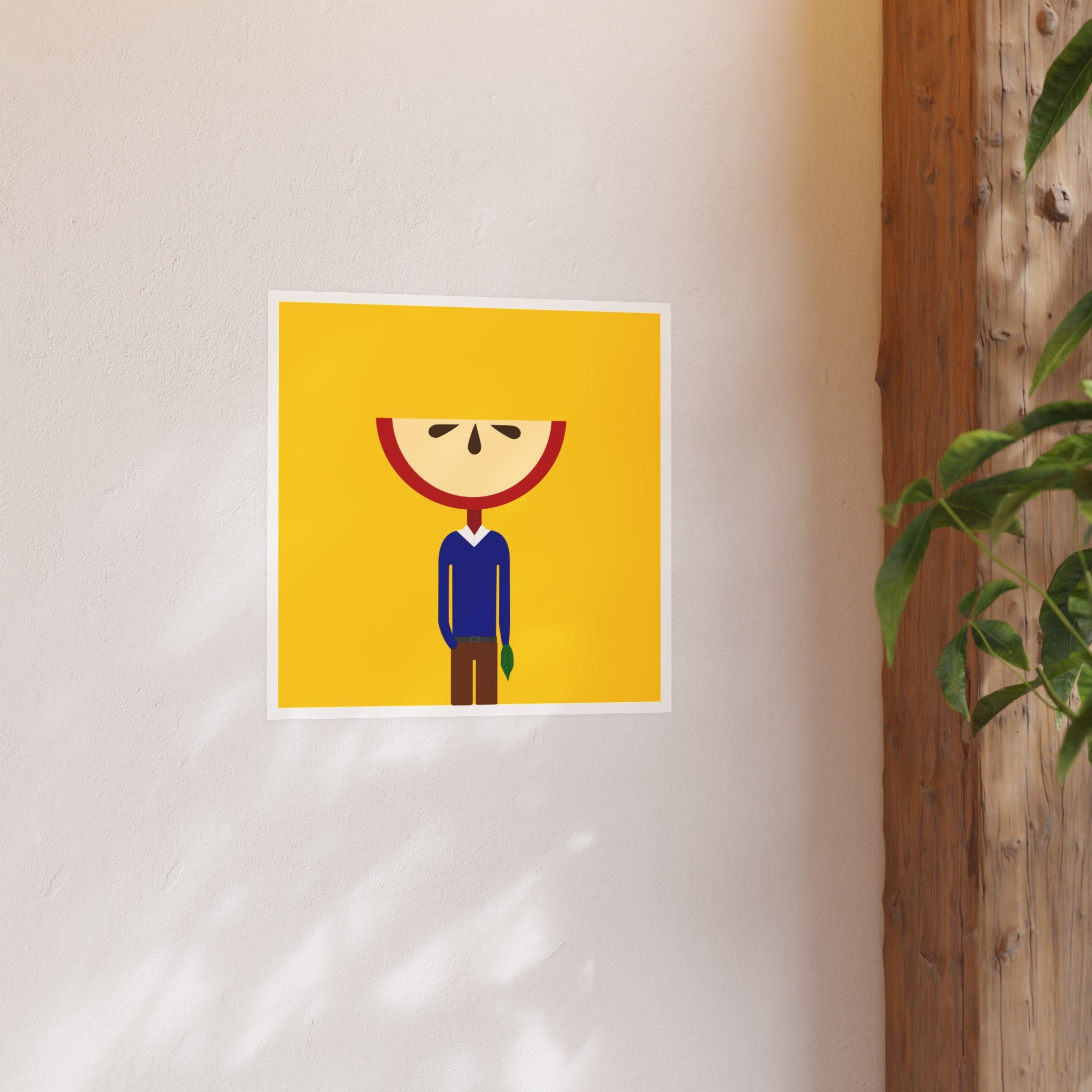 AppleGuy | Satin Poster